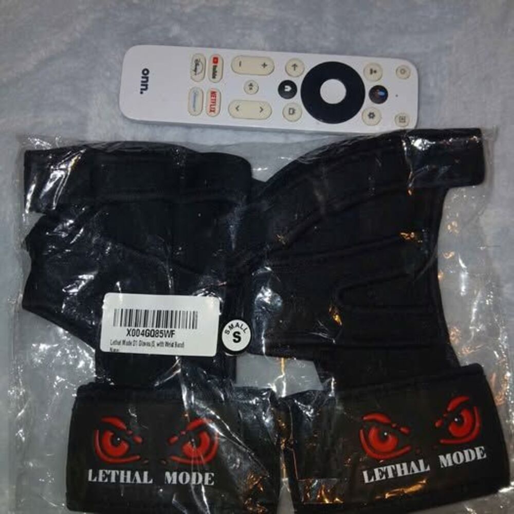 Lethal Mode D1 Gloves with Wrist Band